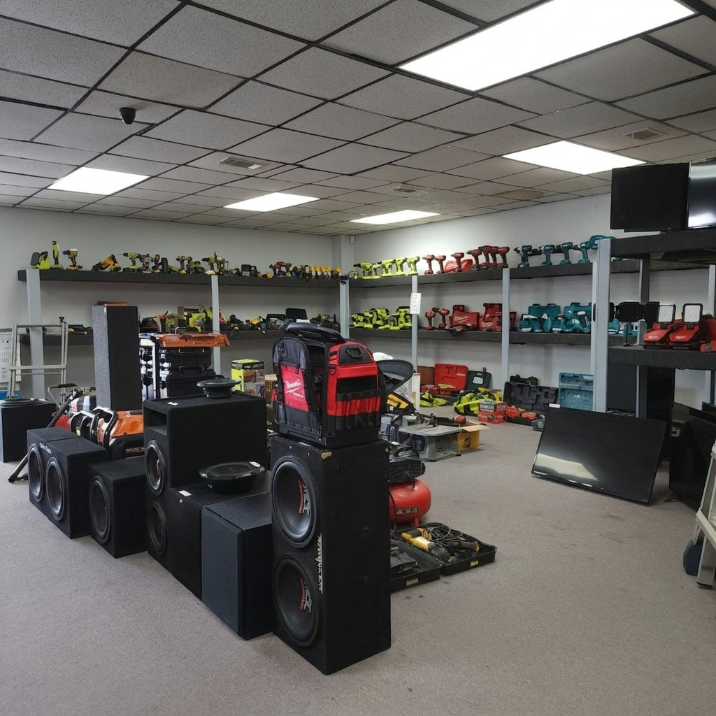Power tools, car audio subwoofers, and equipment
